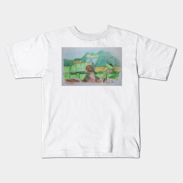 Abandon Combine Kids T-Shirt by lorgh